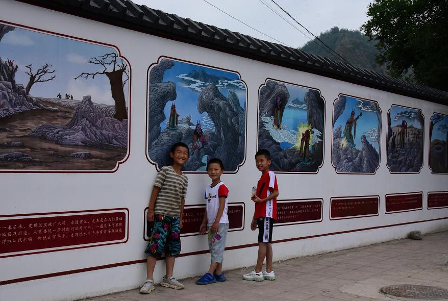 石樓縣：打造特色文化墻 繪出文明風景線