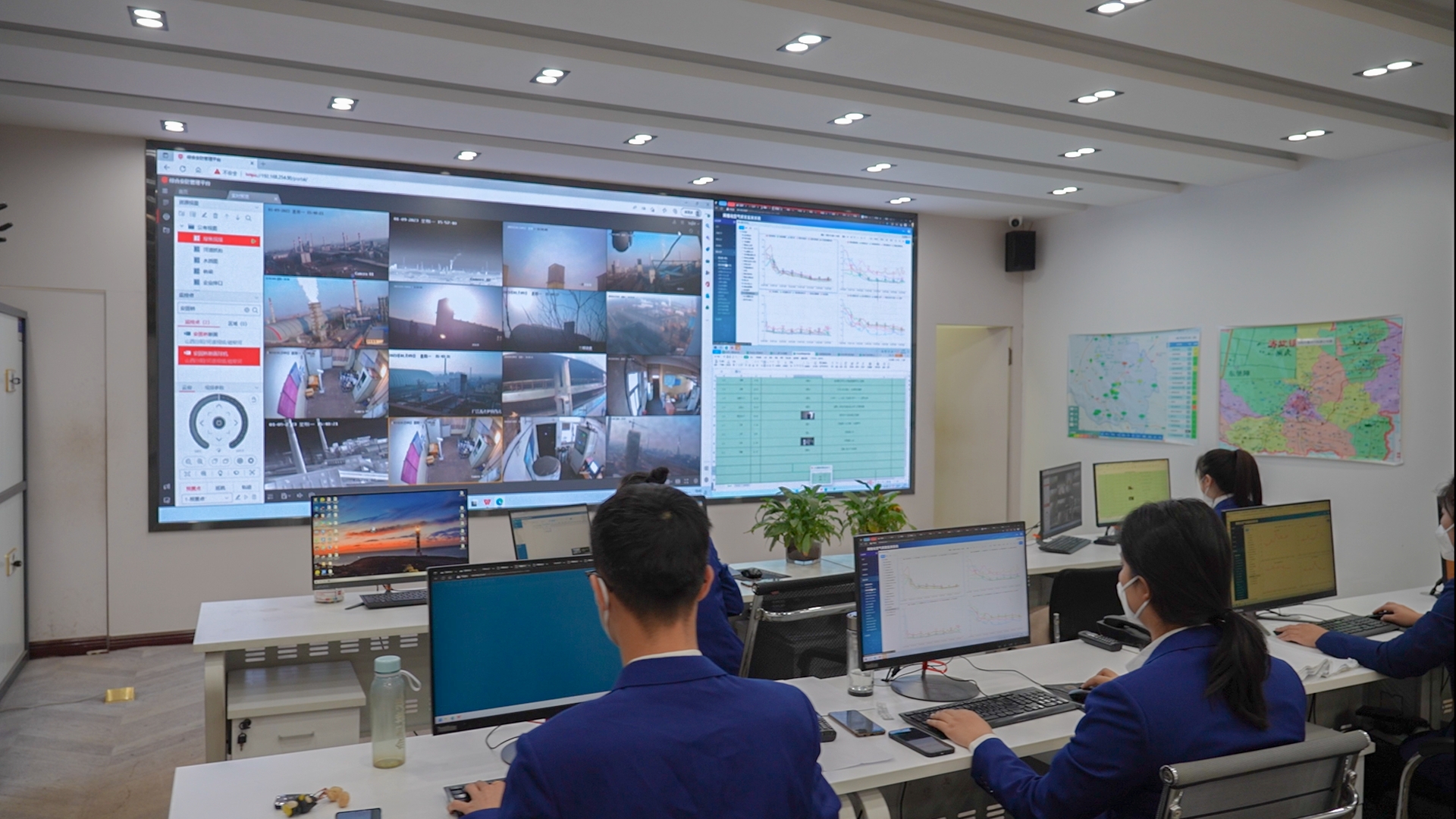 汾陽市智慧環保項目部運維中心