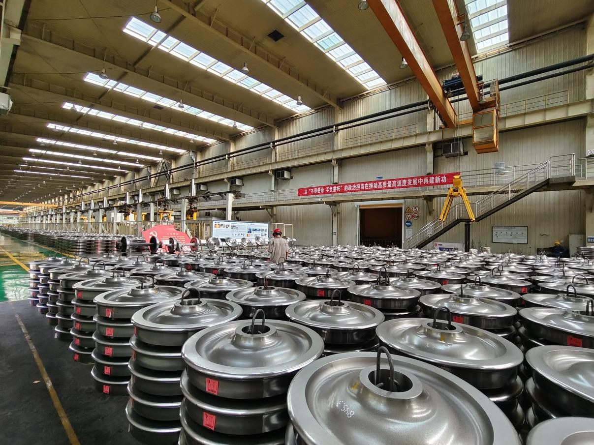 太重軌道成品區。圖片由受訪者提供