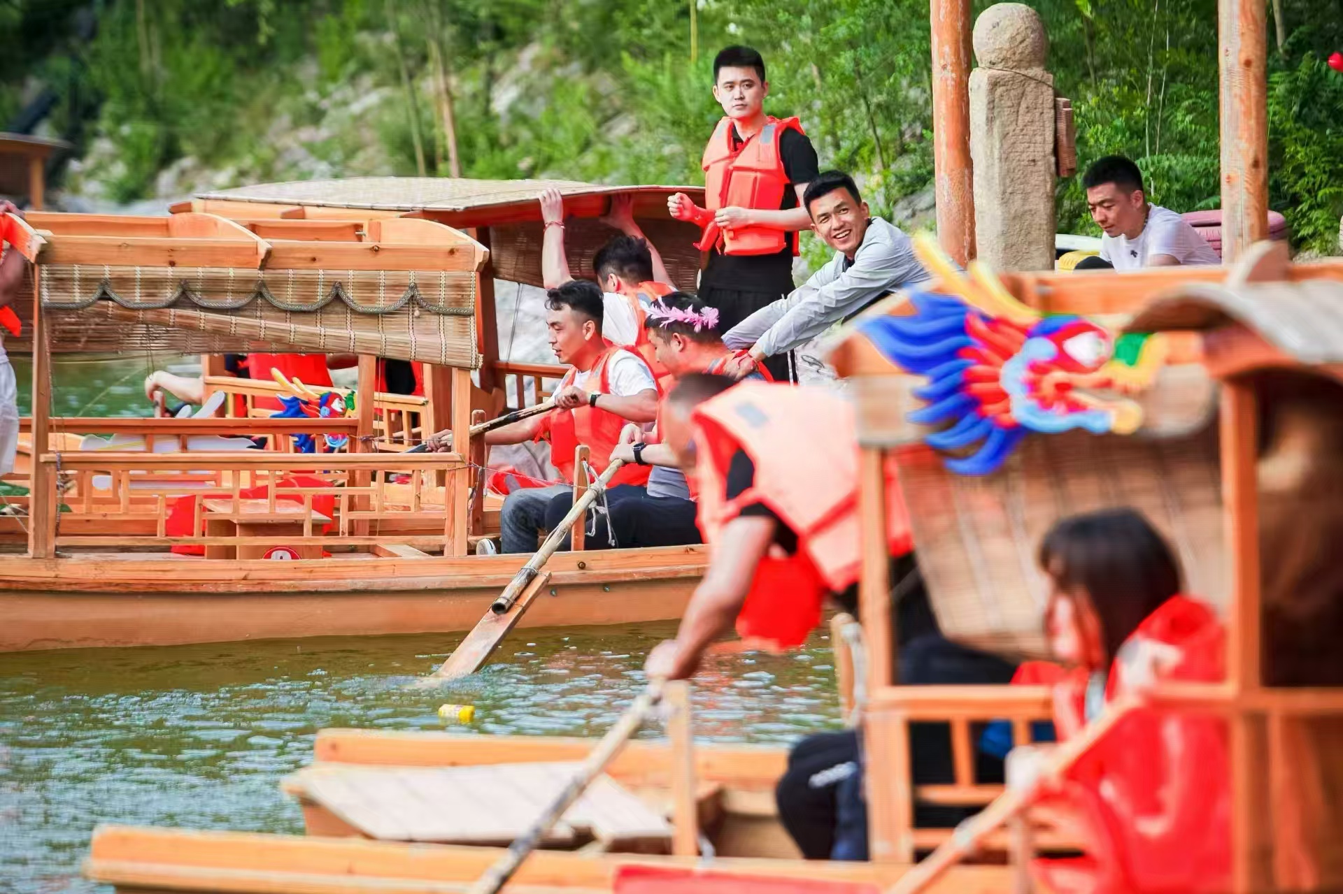 游客在這里暢享清涼夏日。資料圖