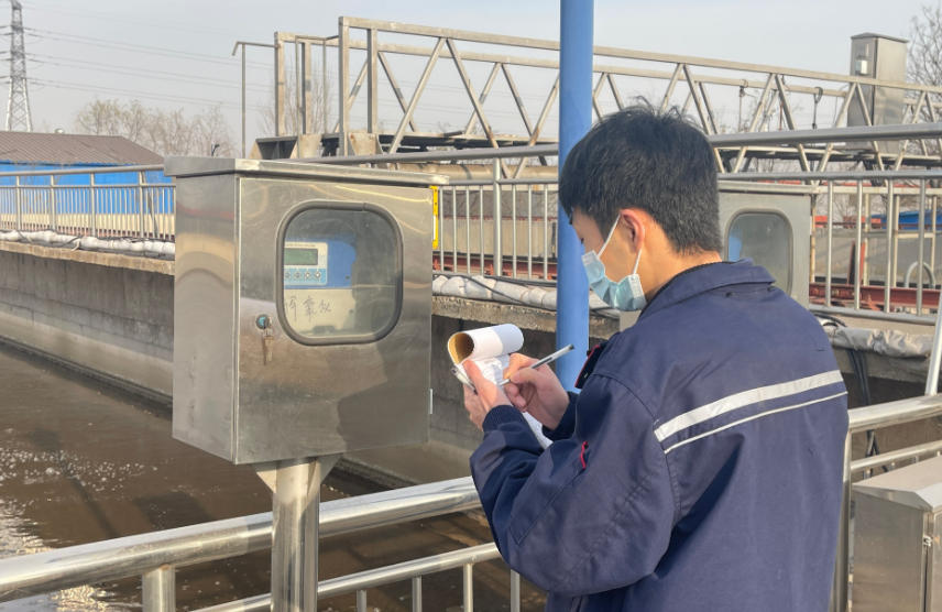 再生水為經濟發展“解渴”，智能化運營為污水處理賦能。劉鑫攝