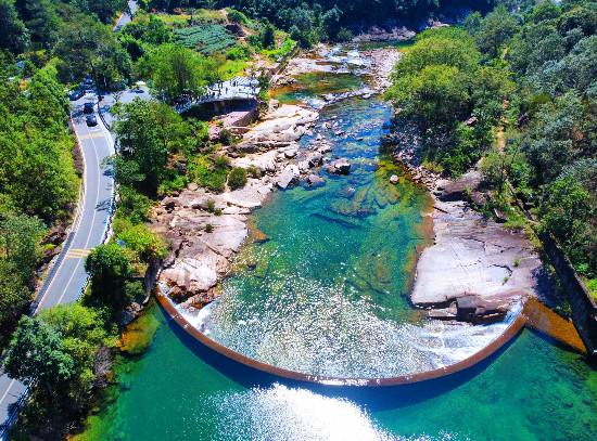 武夷山國家公園1號風景道（武夷山月亮灣）。黃杰敏 攝